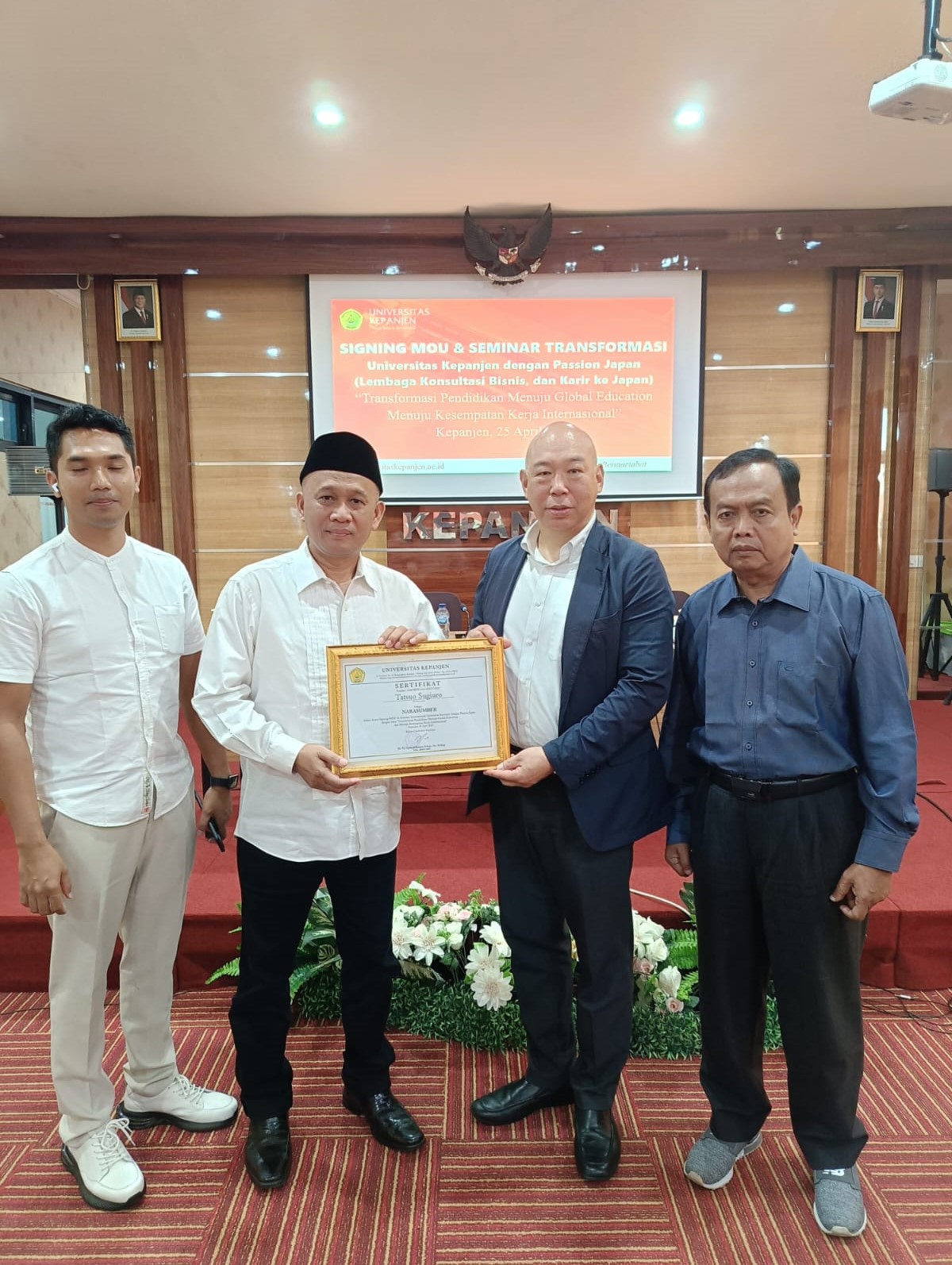 Membangun Kesempatan Kerja, Universitas Kepanjen MOU Bersama Passion Jepang